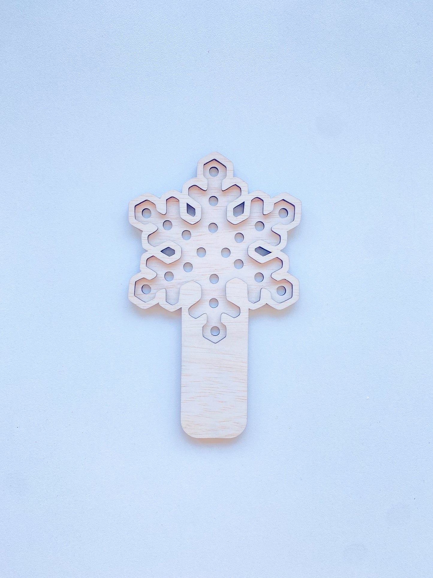 Zeef sneeuwvlok vorm