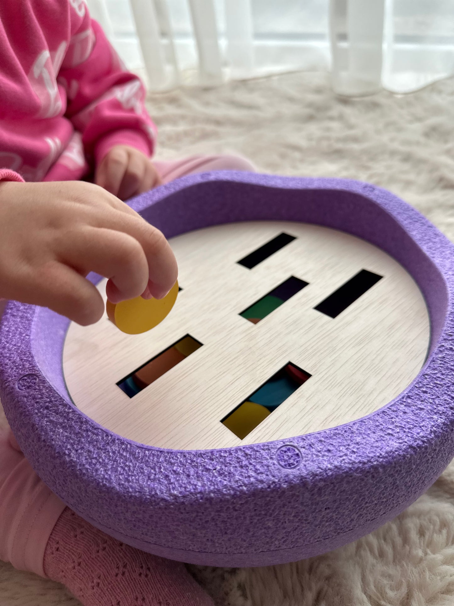 Stapelstein insert gleufjes